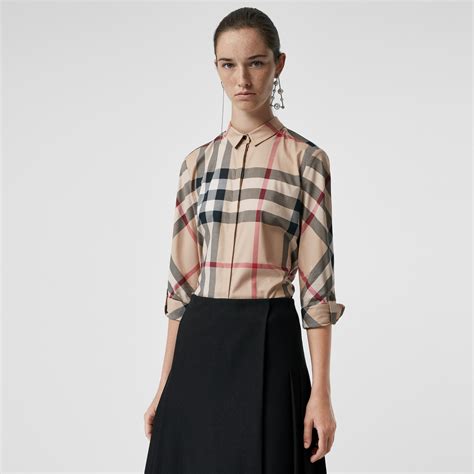 burberry women's shirts|burberry zomerjas.